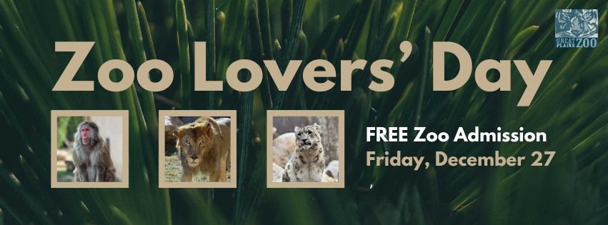 Zoo Lovers Day - FREE ADMISSION