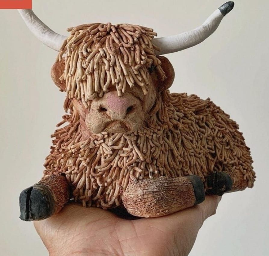 *SOLD OUT! Pottery Workshop - Highland Cow 