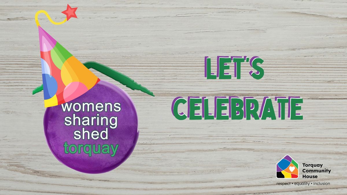 Womens Sharing Shed Torquay Celebration