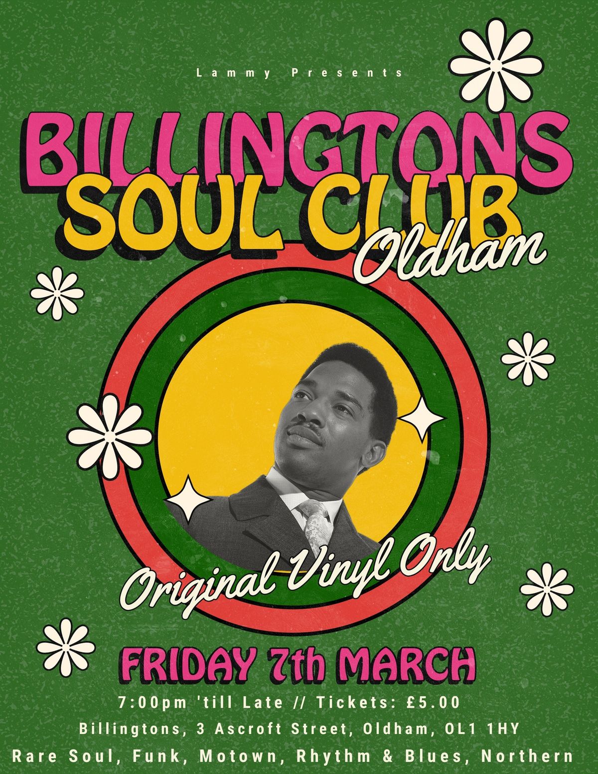 Billingtons Soul Club Oldham 