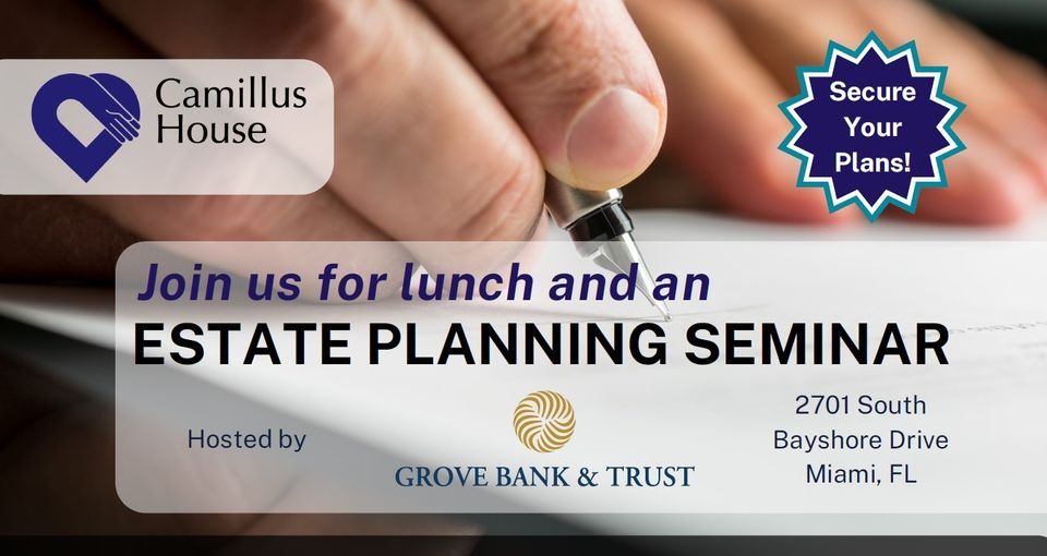 Estate Planning Seminar at Grove Bank & Trust