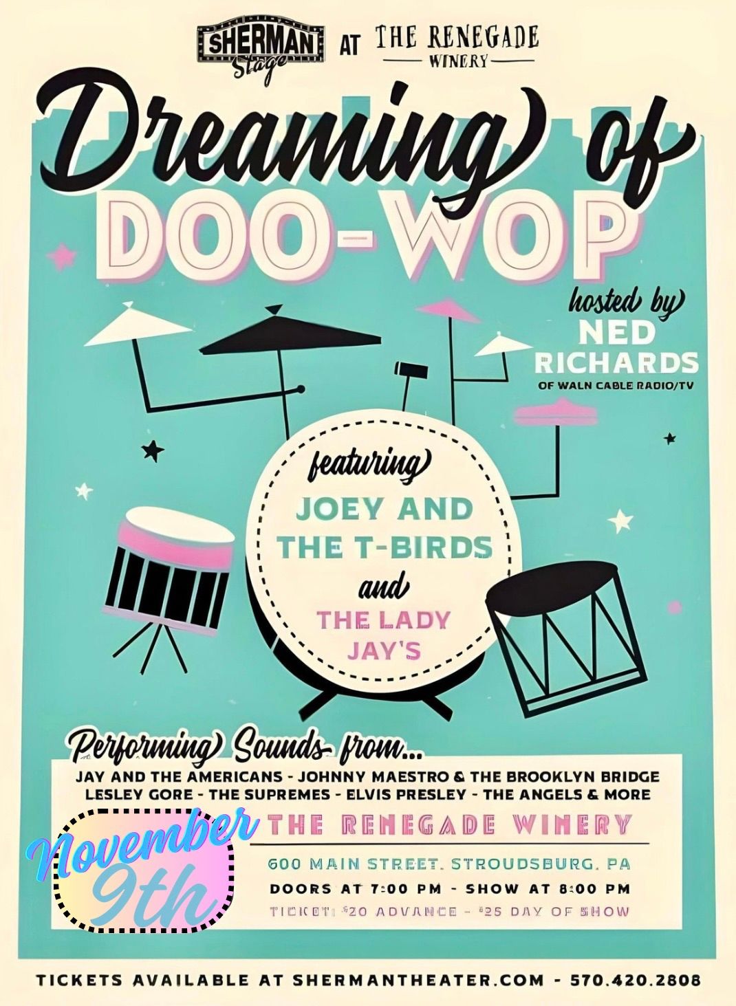 LIVE MUSIC - Dreaming of Doo-Wop