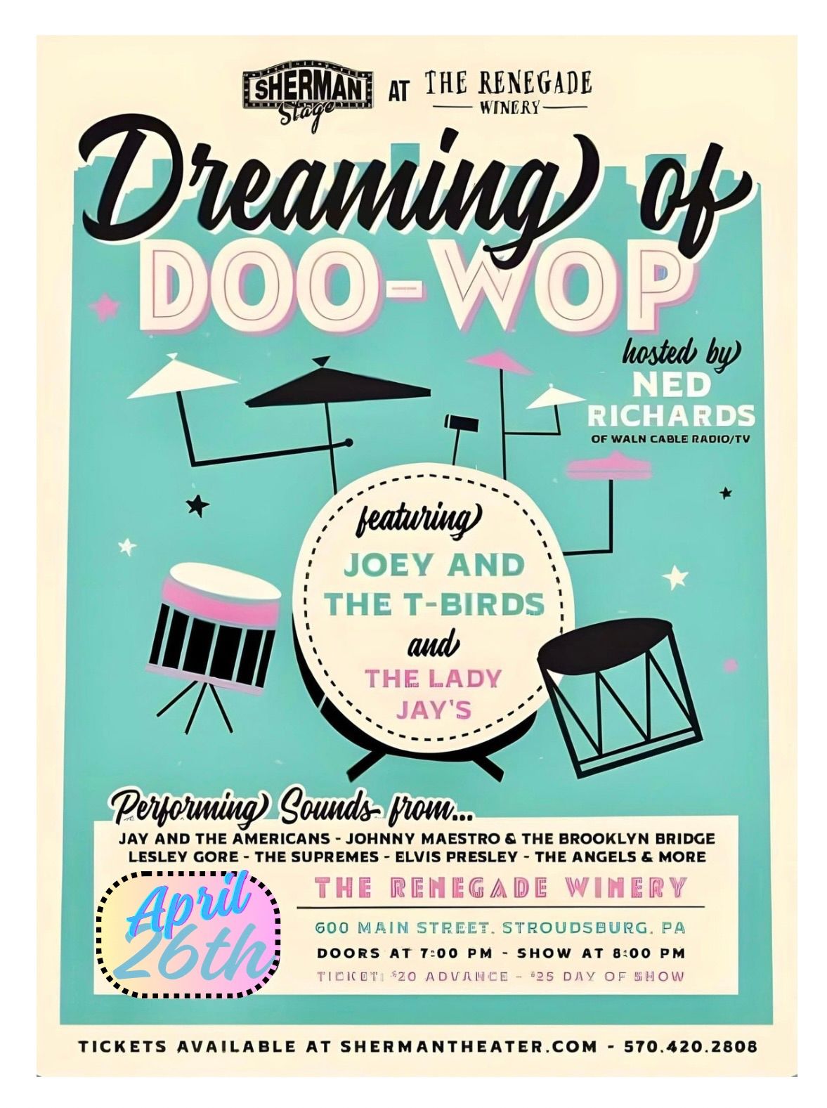 LIVE MUSIC - Dreaming of Doo-Wop