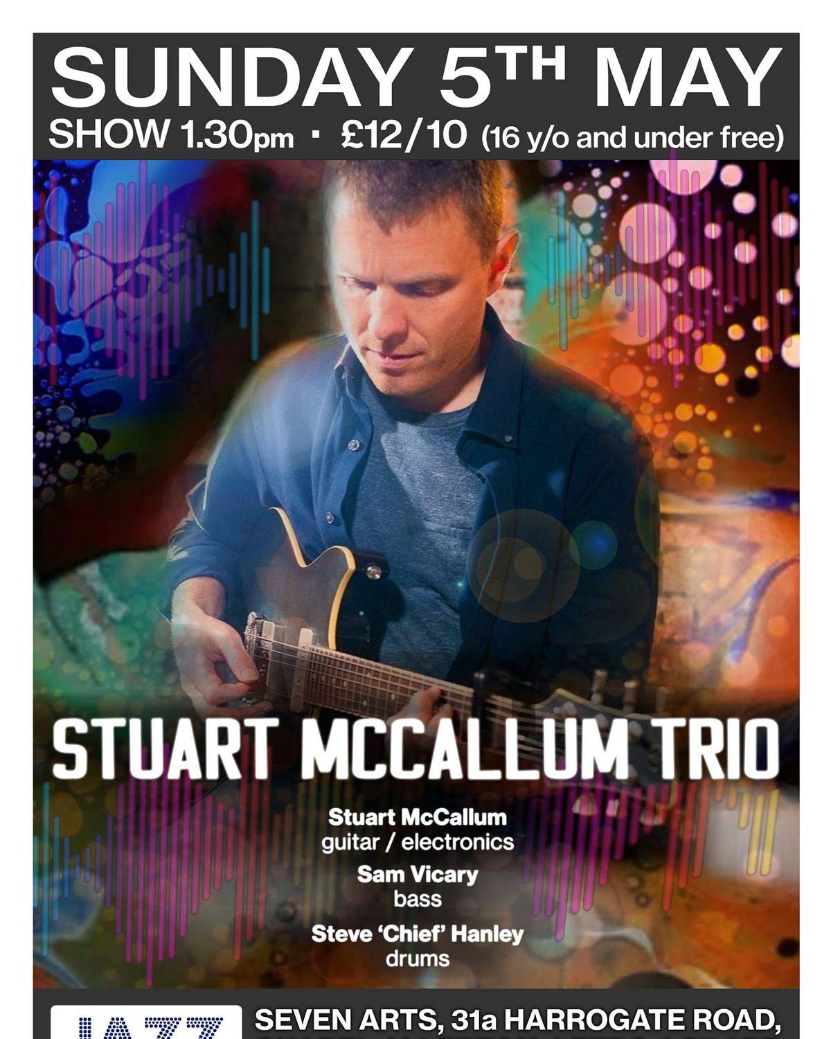 Stuart McCullum Trio with Steve Hanley and Sam Vicary