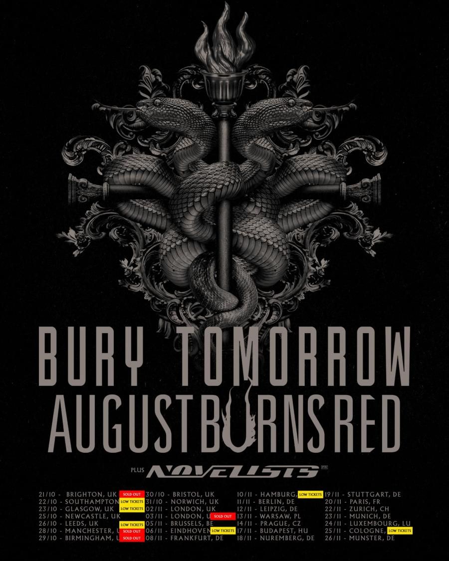 Bury Tomorrow Birmingham Tickets
