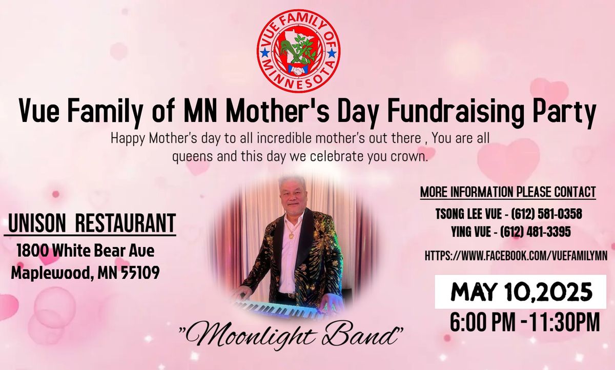 Vue Family of MN Mother's Day Fundraising Party