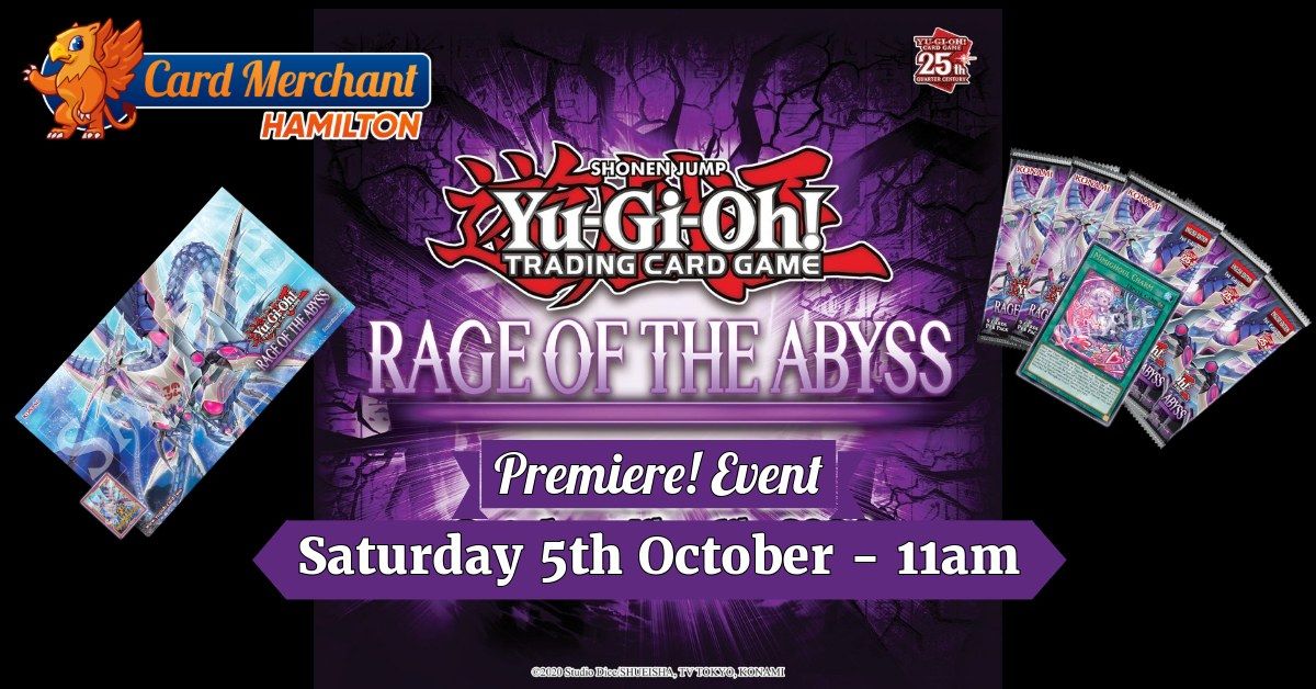 CM Hamilton Yu-Gi-Oh! Rage of the Abyss Premiere Event