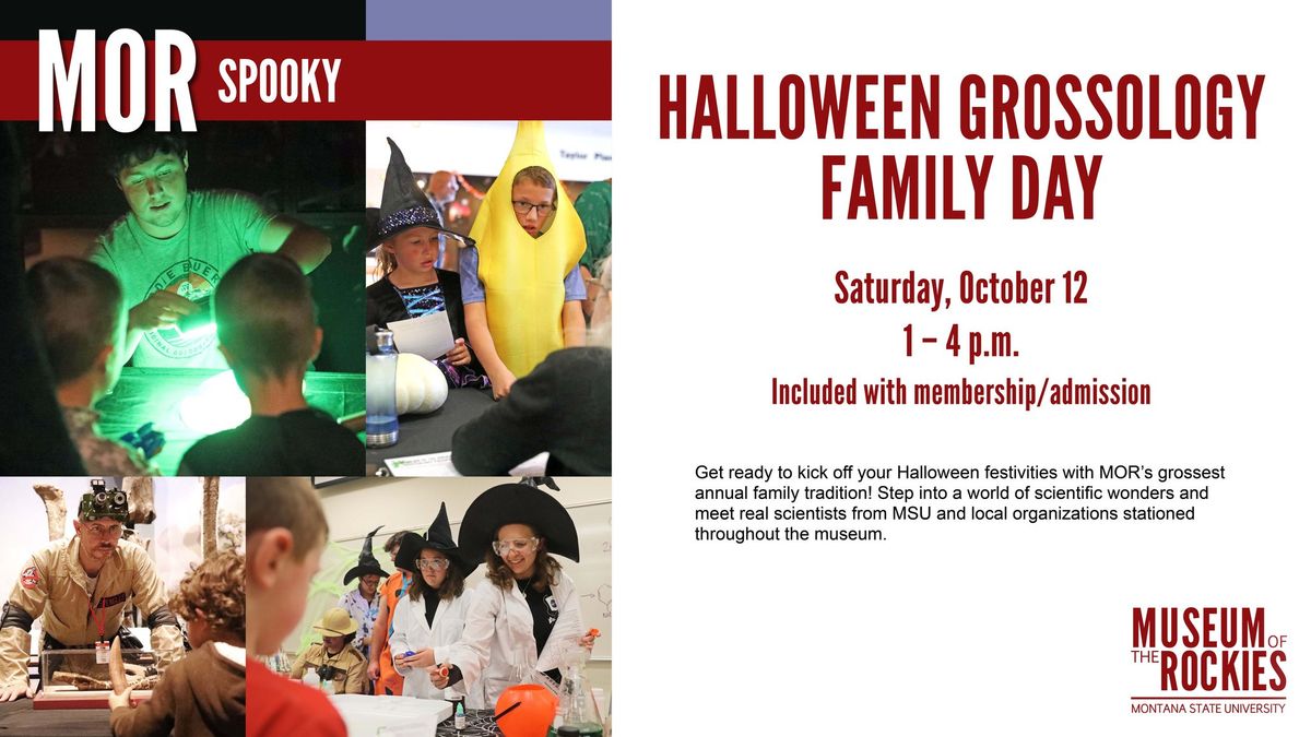 Halloween Grossology Family Day