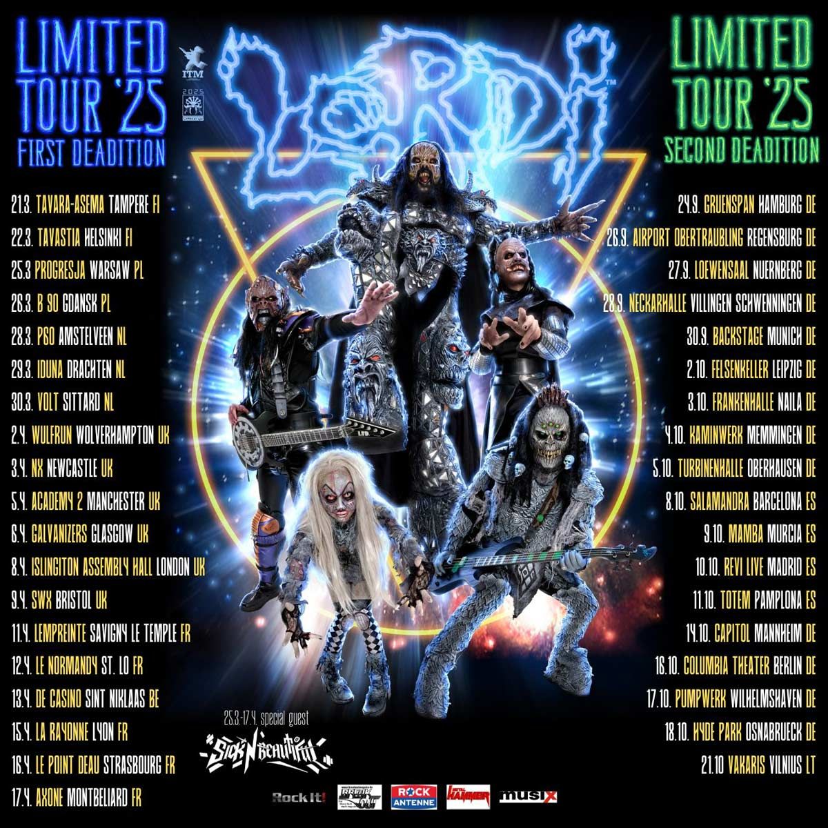 Lordi Oberhausen Tickets