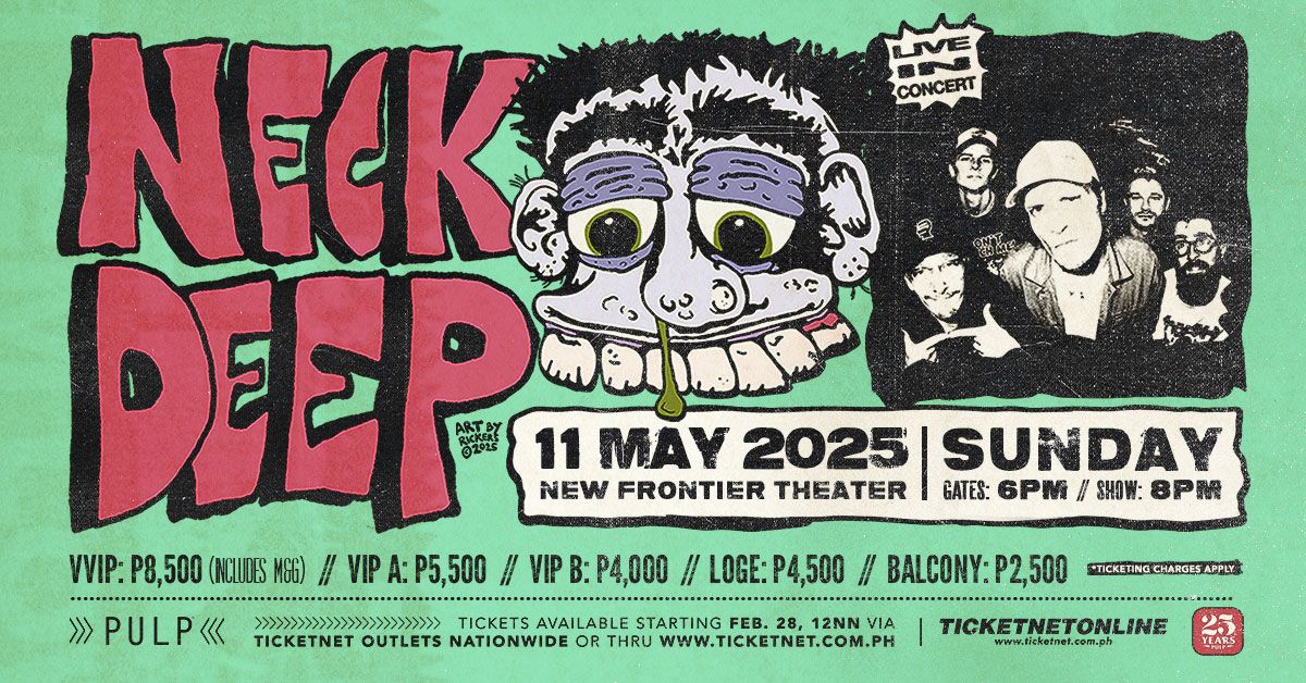 NECK DEEP LIVE IN MANILA