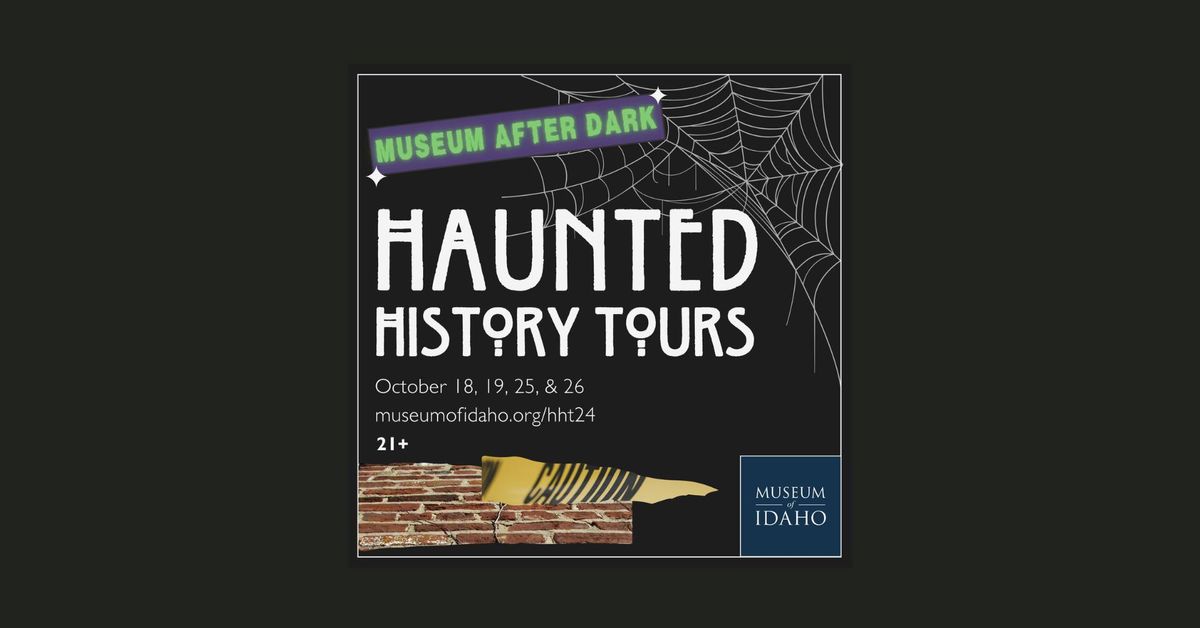 Haunted History Tour (21+)