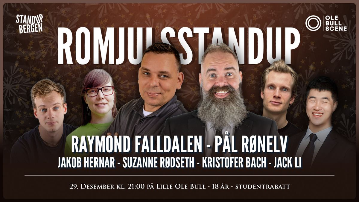 ROMJULSSTANDUP MED STAND UP BERGEN