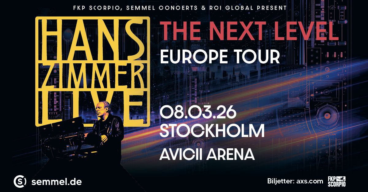 Hans Zimmer Live - The Next Level | Stockholm