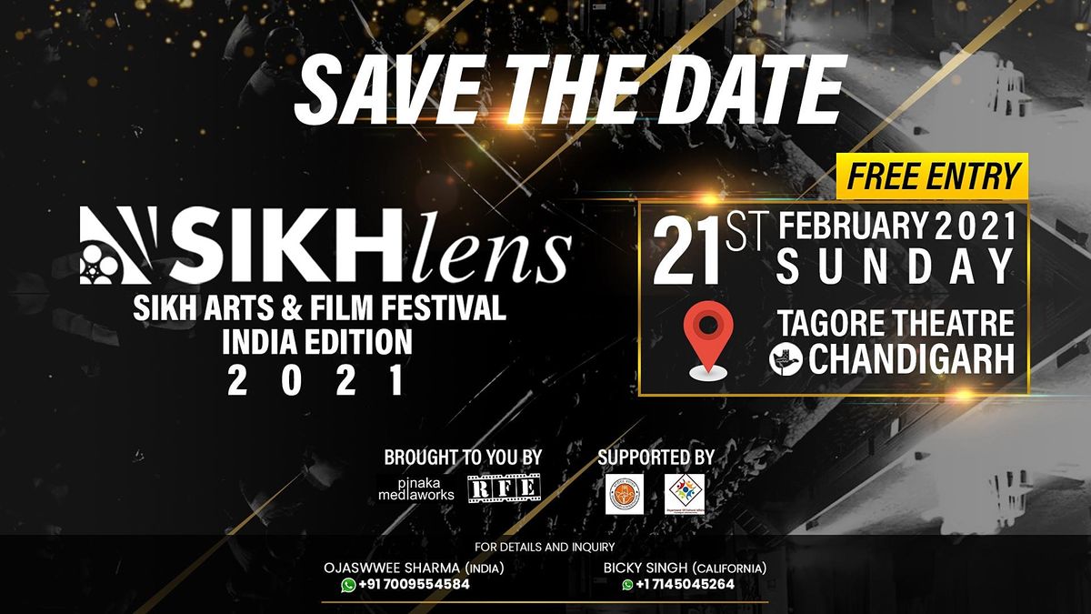 Sikhlens: Sikh Arts & Film Festival 2021 (India Chapter), Tagore ...