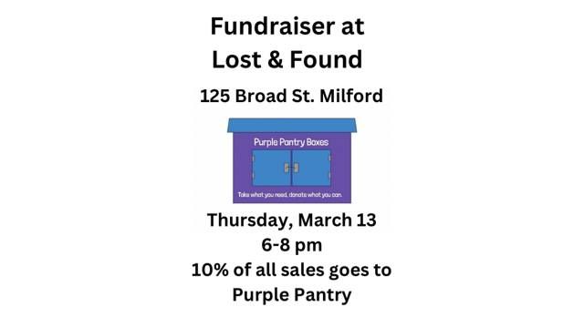 Fundraiser for Purple Pantry Boxes