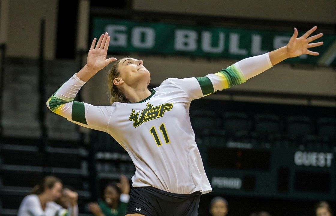 South Florida Bulls at Tulsa Golden Hurricane Womens Volleyball