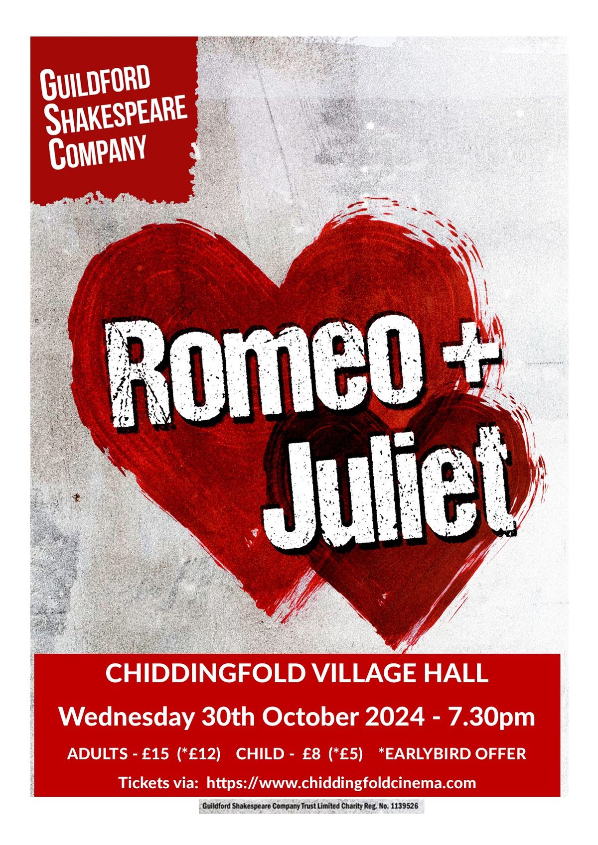 Romeo & Juliet - Guildford Shakespeare Co rural live tour