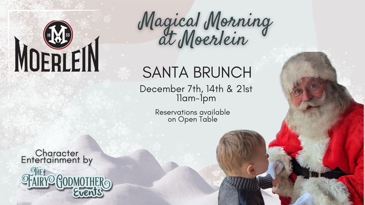 Santa Brunch at Moerlein Lager House during Cincinnati Christkindlmarkt - Free Reservations