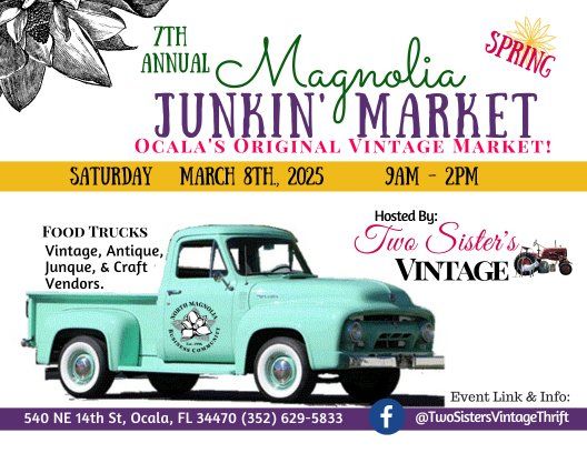 SPRING MAGNOLIA JUNKIN MARKET