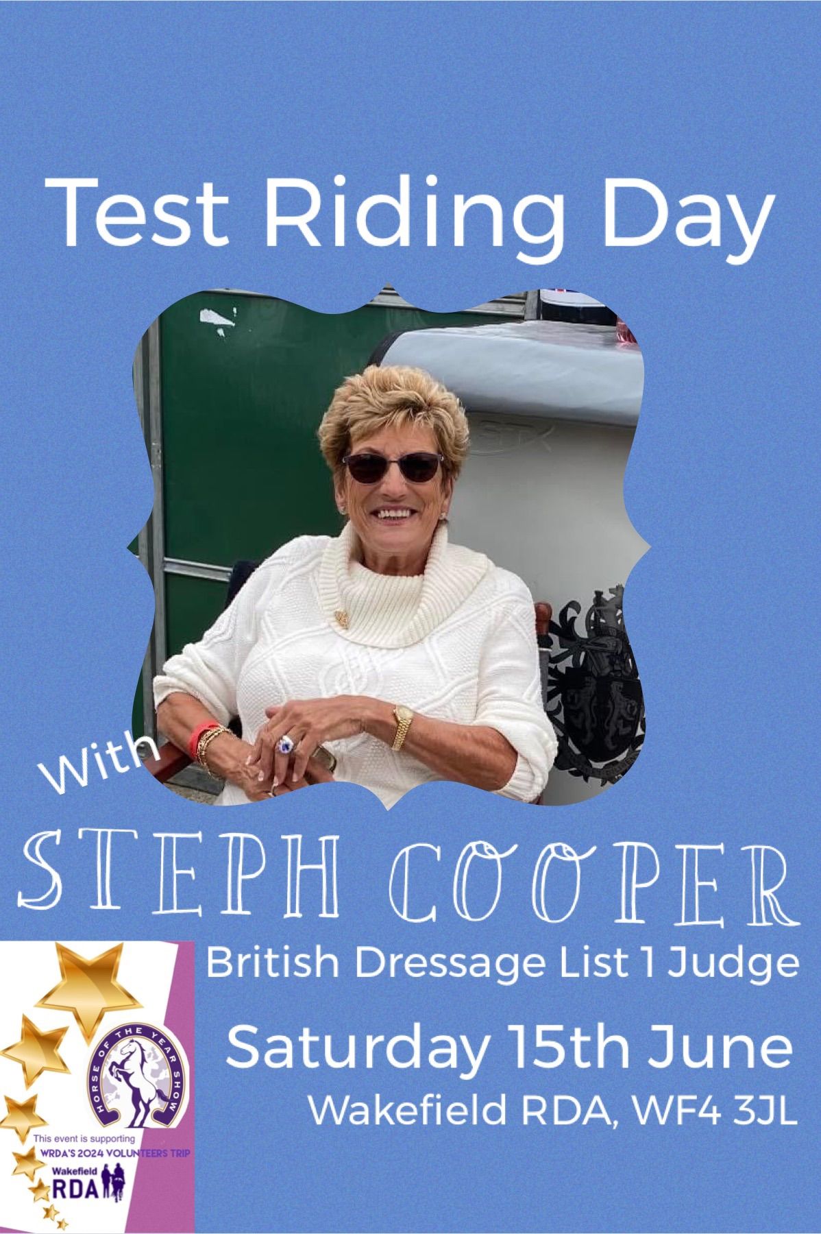 Steph Cooper - Test Riding Day