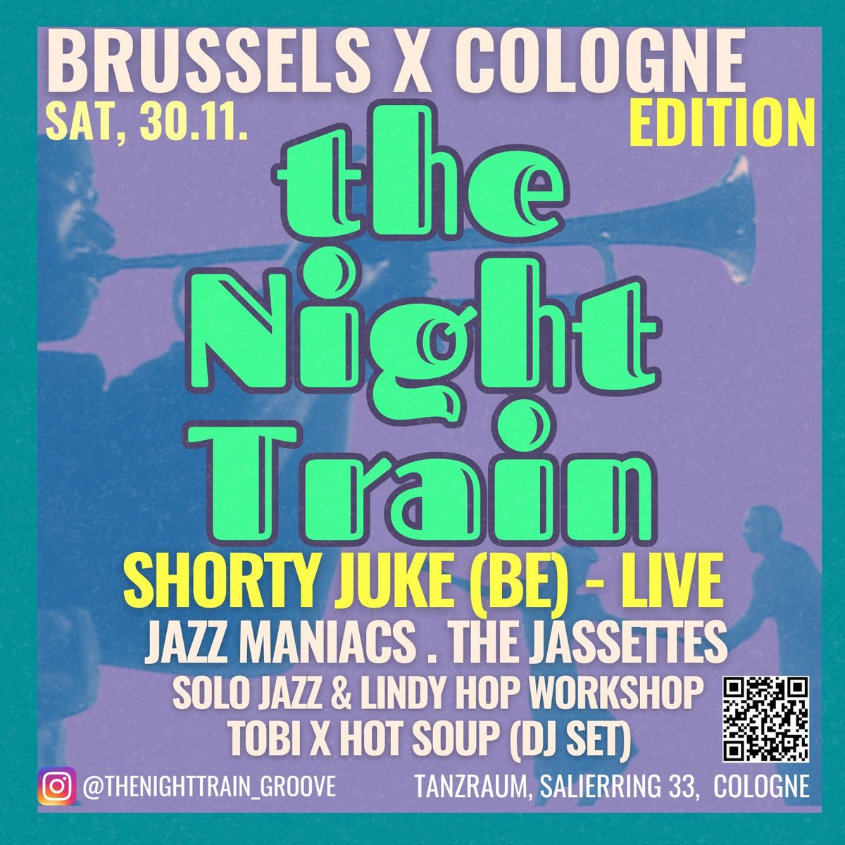 The Night Train: Brussels x Cologne Edition with Shorty Juke (LIVE)