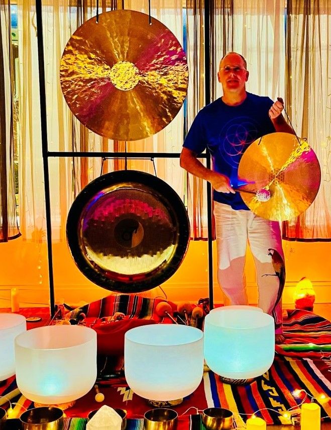 Align Yoga  *  Sound Journey by Steve  *  Soundbath  *  Crystal Singing Bowls *  Gongs  *