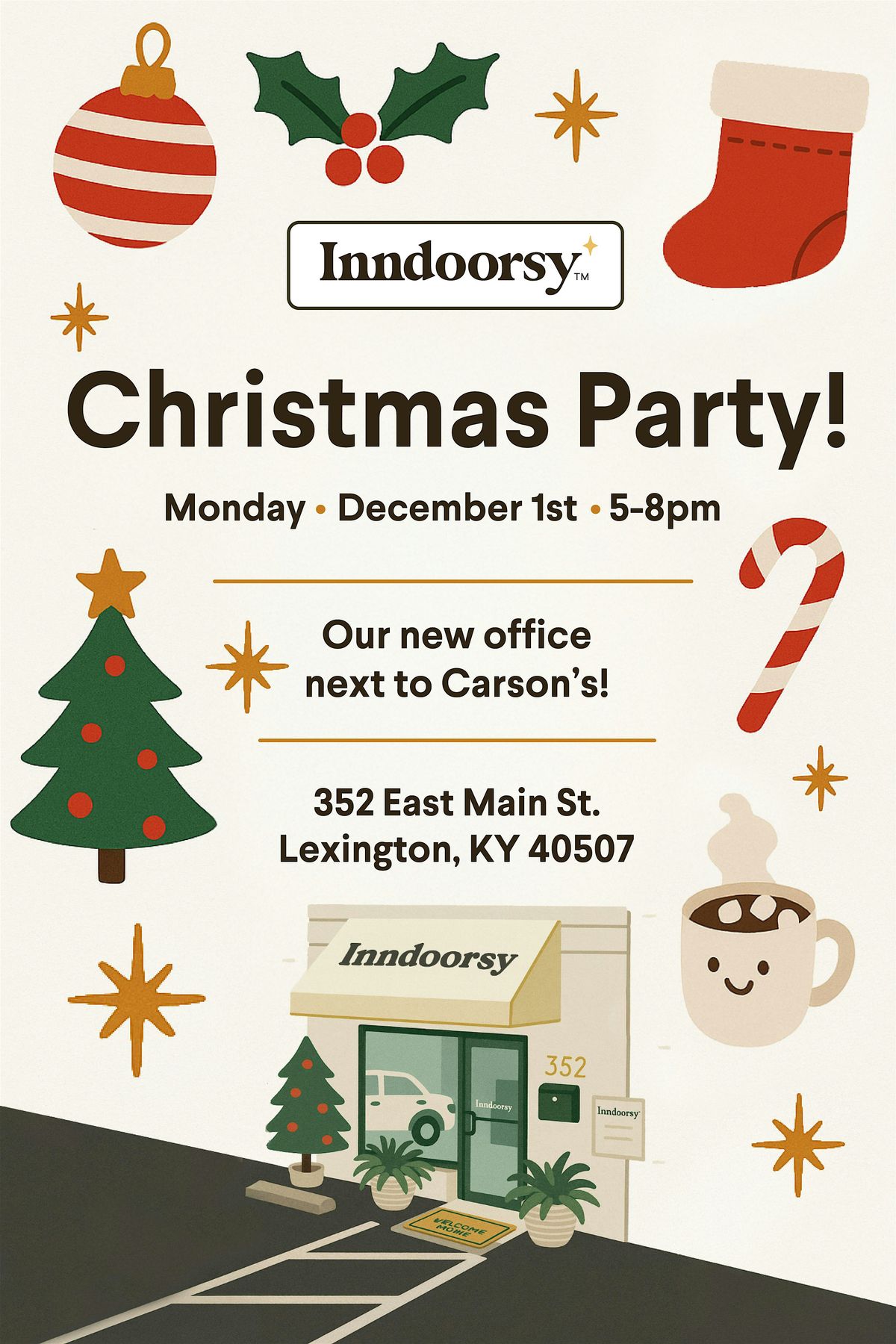 Inndoorsy  Christmas Party! \u2728\u2603\ufe0f