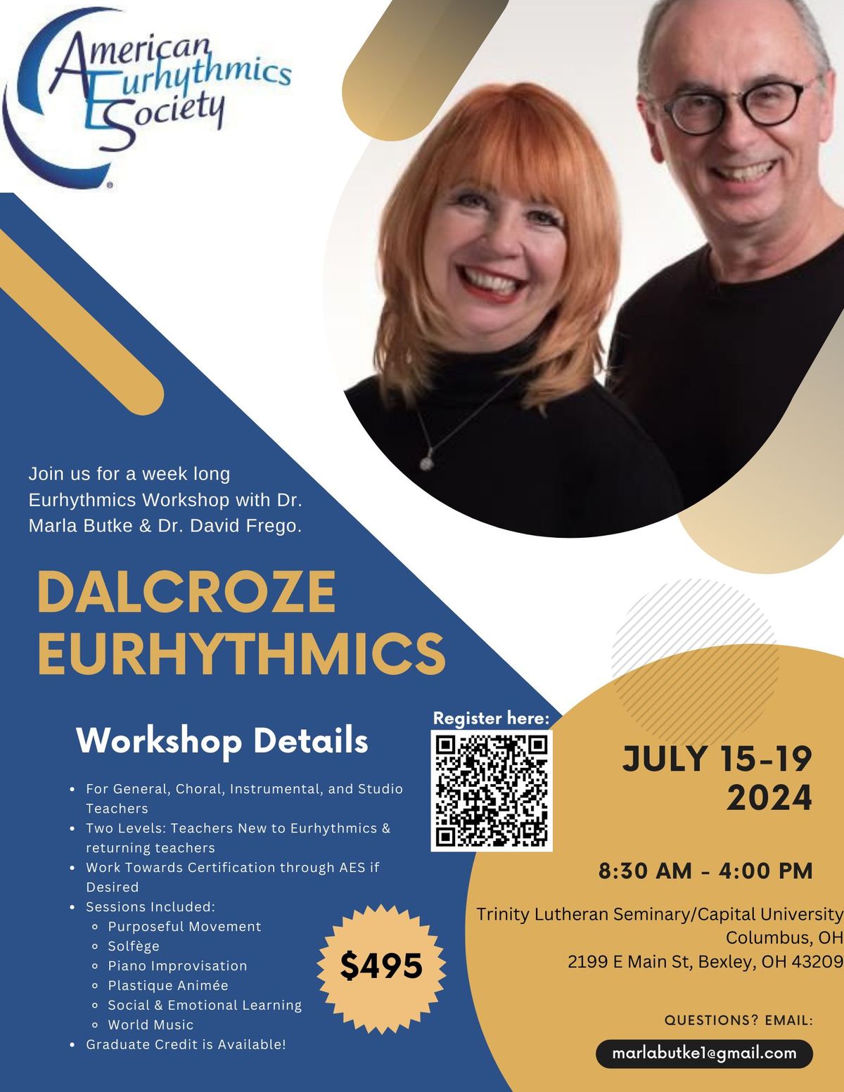 Summer Training Program \u2013 Dalcroze Eurhythmics \u2013 Ohio