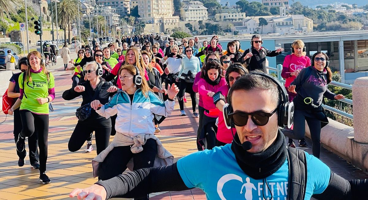 6 Ottobre FitnessWalk\u00ae Genova sul Lungomare Corso Italia