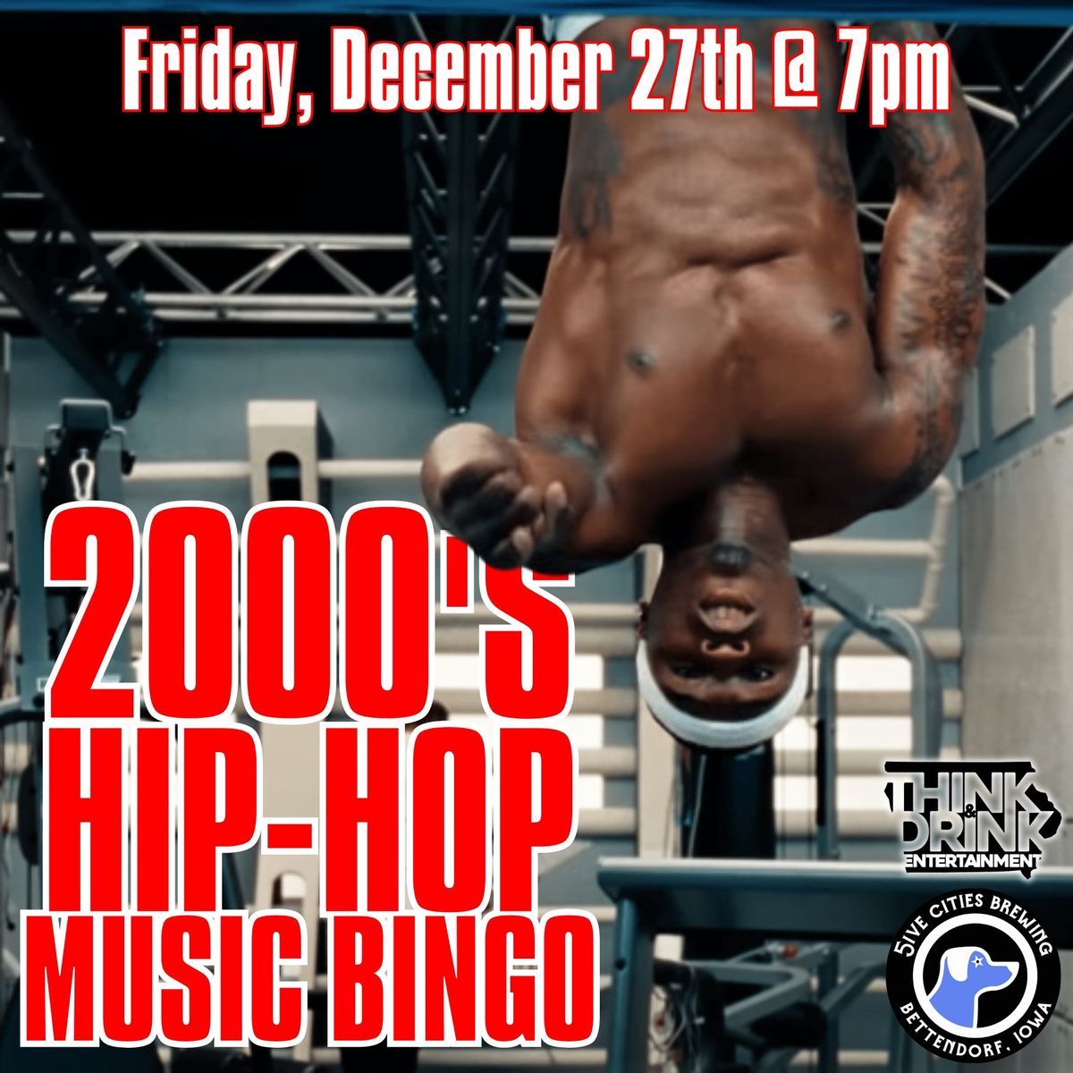 2000's Music Bingo (Hip-Hop) @ Five Cities Brewing (Bettendorf, IA) \/ Friday, December 27th @ 7pm