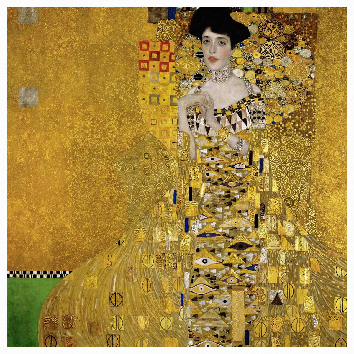 Mal som Gustav Klimt