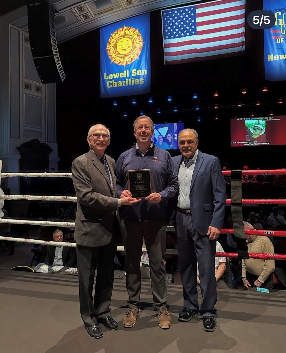 Lowell Golden Gloves Boxing at Lowell Memorial Auditorium