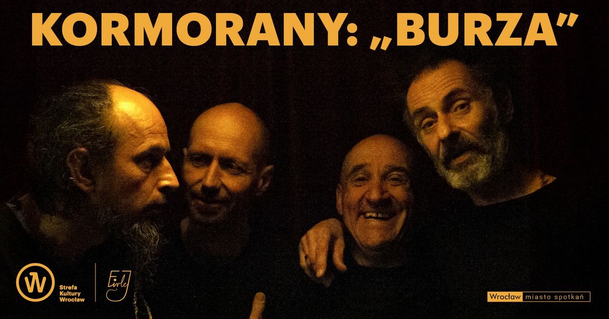 Kormorany: \u201eBurza\u201d \u2013 koncert