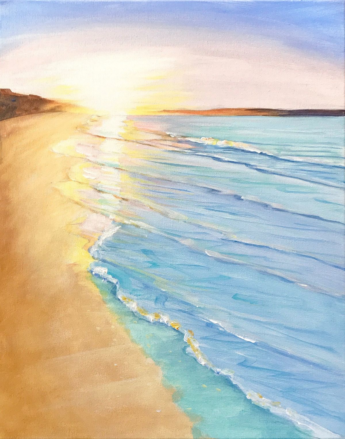 Friday 21st February - "Heather's Beach" by Fiona Buchanan