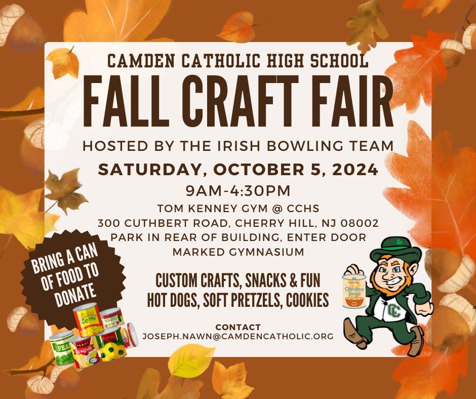 Fall Craft Fair hosted by CCHS Bowling