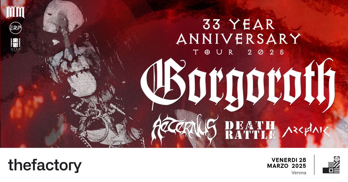 GORGOROTH \u2671 anniversary tour