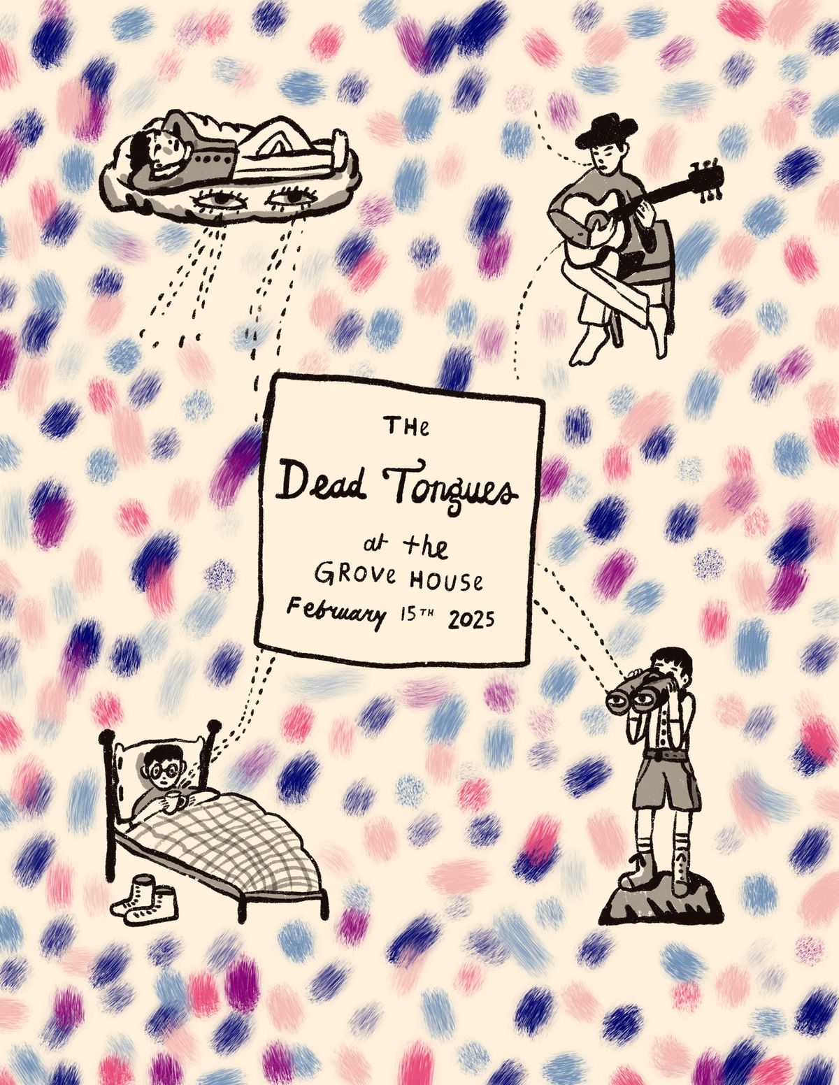 THE DEAD TONGUES w\/ Lou Hazel