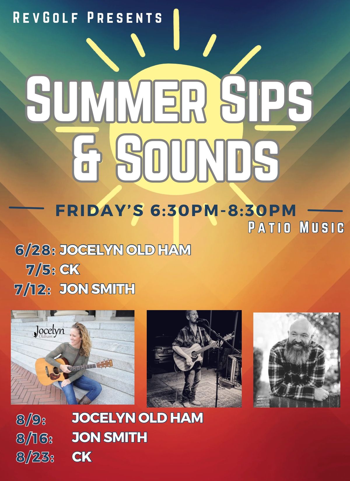 Live Music on the Patio with Jon Smith
