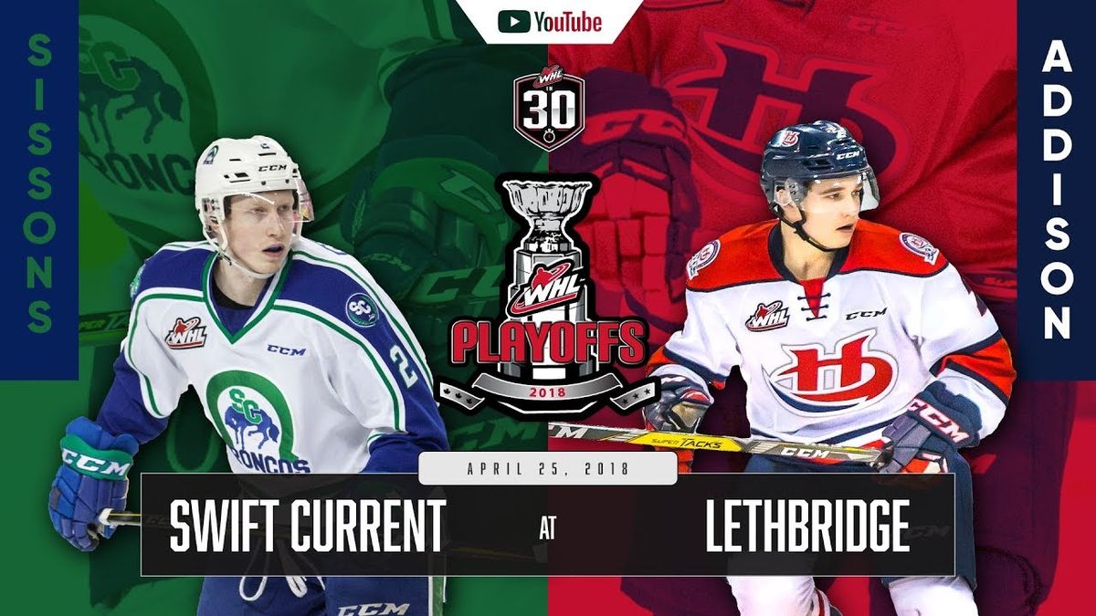 Lethbridge Hurricanes at Swift Current Broncos