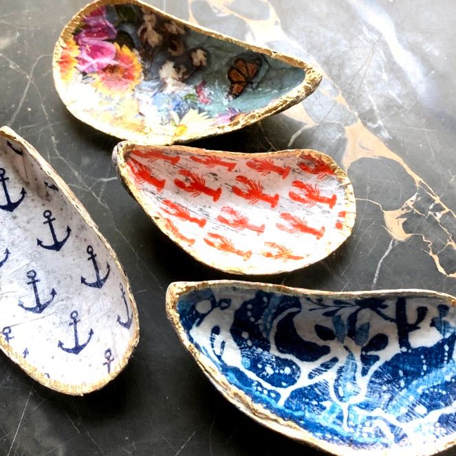 Mussel Trinket Tray Craft Workshop