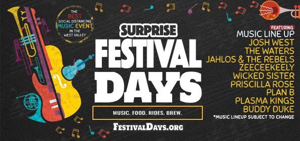 Surprise Festival Days N Civic Center Dr Surprise Az 85374 United States 31 March To 3 April Surprise, Az Events Calendar 2022