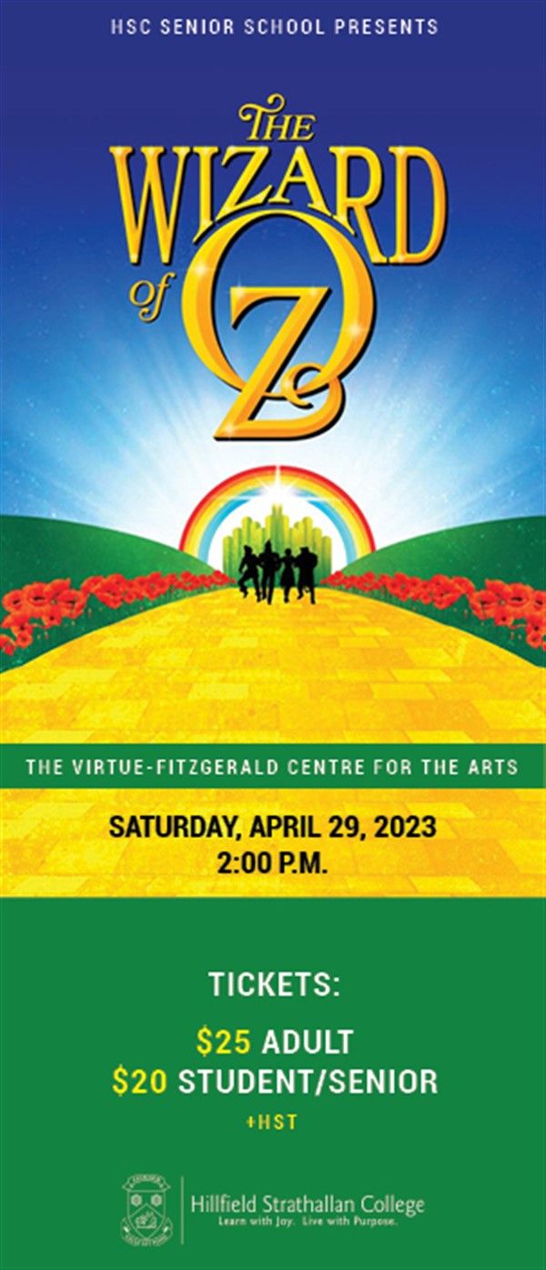 The Wizard of Oz at Byers Theatre - Sandy Springs Performing Arts