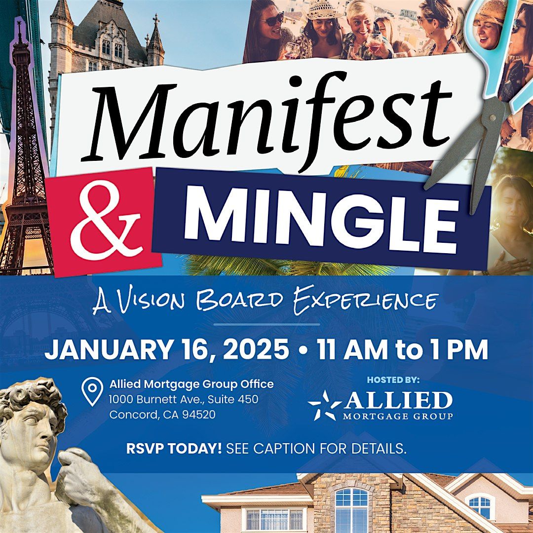 Manifest & Mingle: A Vision Board Experience