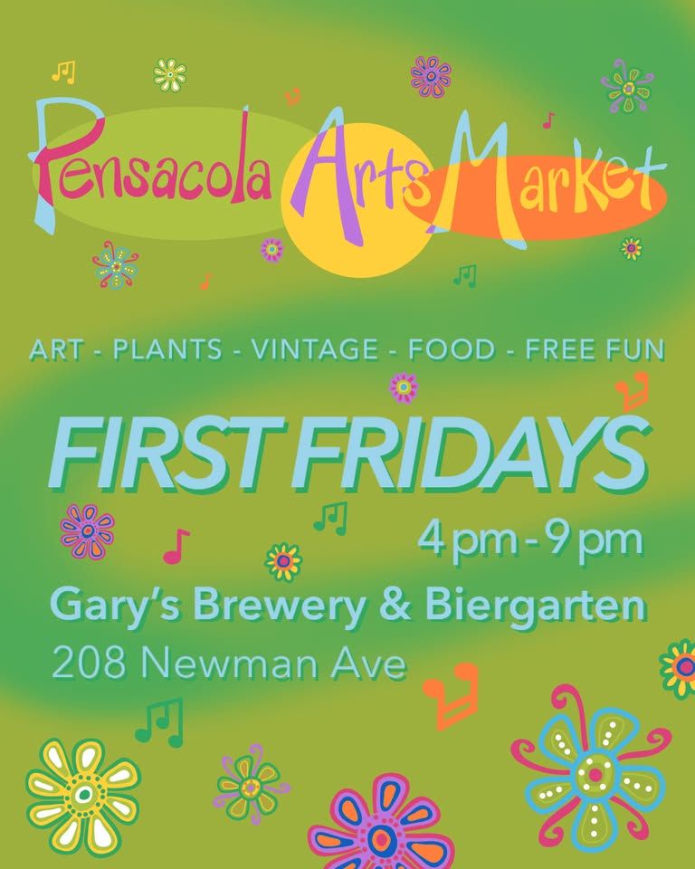 1st Friday's with Pensacola Arts Market in the Biergarten