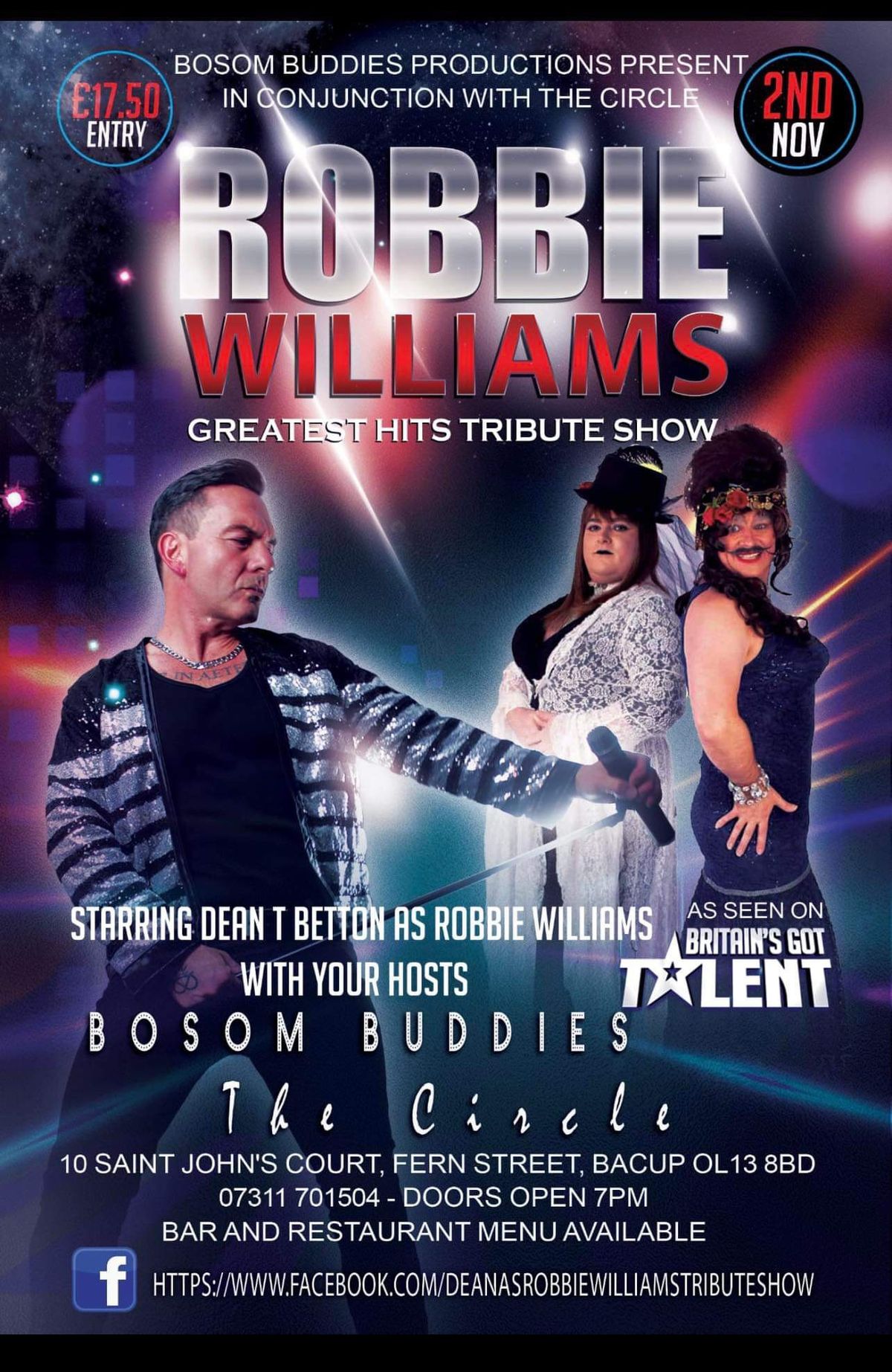 Robbie Williams Tribute Show