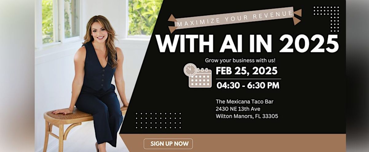 MAXIMIZE YOUR REVENUE WITH AI IN 2025!