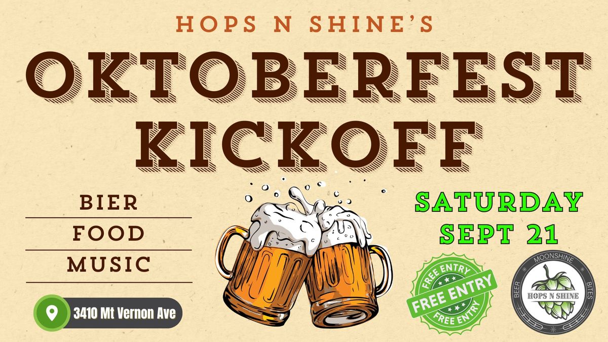 Oktoberfest Kickoff