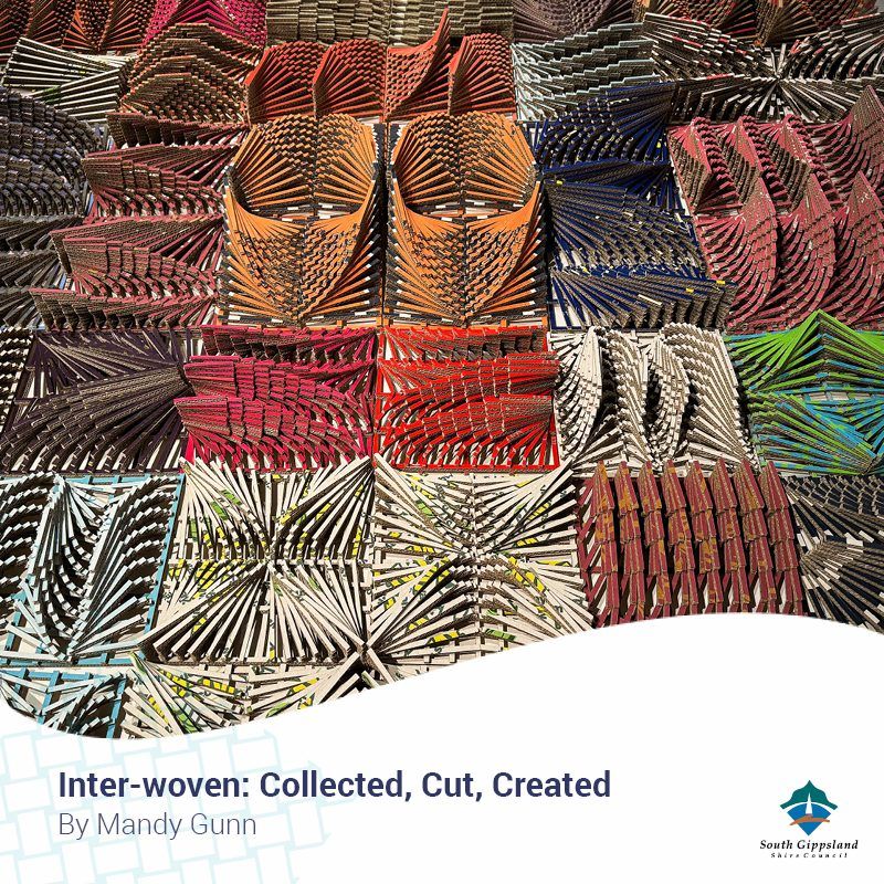 Opening Opening of Inter-woven: Collected, Cut, Created