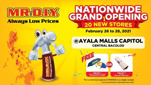 MR.DIY NATIONWIDE GRAND OPENING: Ayala Capitol Central