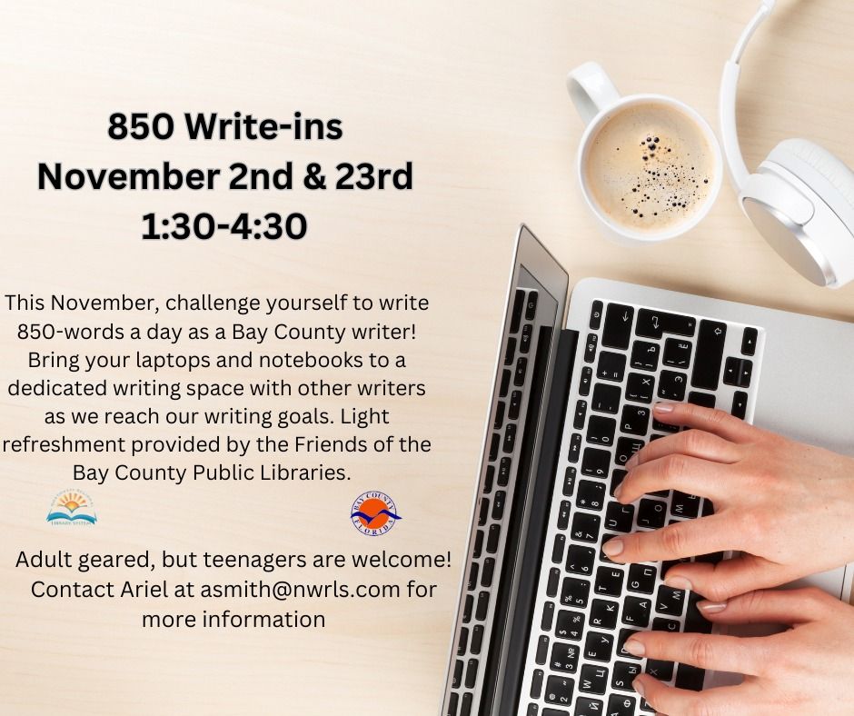 850 Write-Ins (Geared for Adults, Teen Welcome)